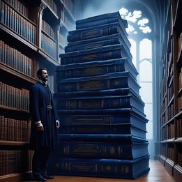 Gigantic Tome dream symbolism visualization