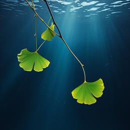Ginkgo Leaves dream symbolism visualization