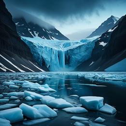 Glacier dream symbolism visualization