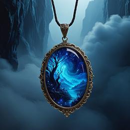 Glass Art Pendant dream symbolism visualization