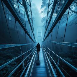 Glass Bridge dream symbolism visualization