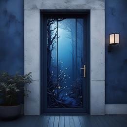 Glass Door dream symbolism visualization