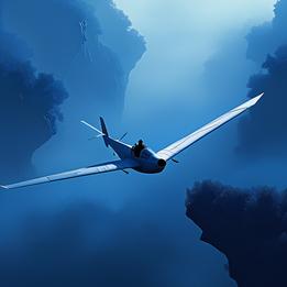 Glider dream symbolism visualization