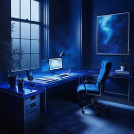 Glistening Desk dream symbolism visualization