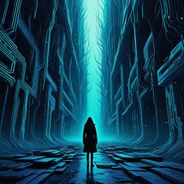 Glitching dream symbolism visualization