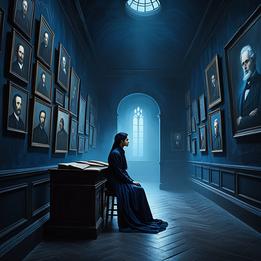 Gloomy Study dream symbolism visualization