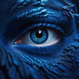 Glowing Eye dream symbolism visualization