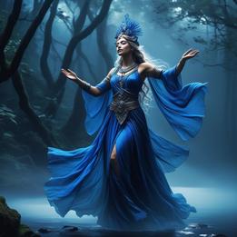 Goddess dream symbolism visualization