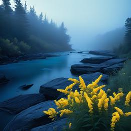 Goldenrod Glow dream symbolism visualization