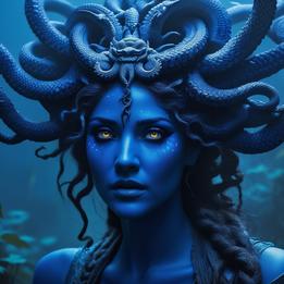 Gorgon Gaze dream symbolism visualization