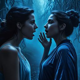 Gossip dream symbolism visualization