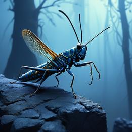 Grasshopper dream symbolism visualization