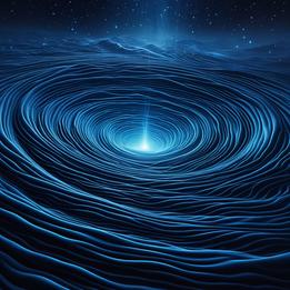 Gravitational Waves dream symbolism visualization