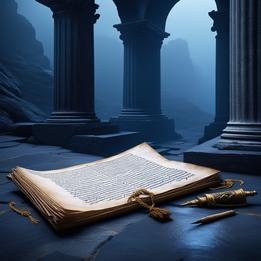 Greek Philosopher's Scroll dream symbolism visualization