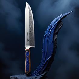 Handcrafted Cutting Knife dream symbolism visualization