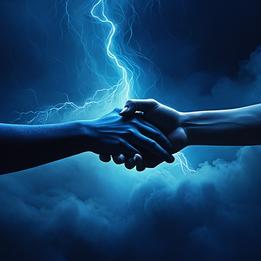 Handshake dream symbolism visualization