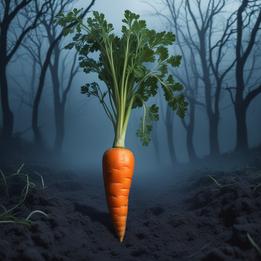Haunted Carrot dream symbolism visualization