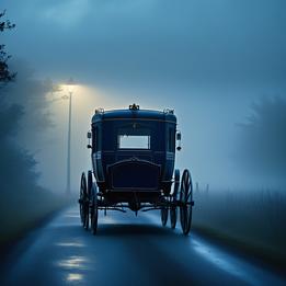 Haunted Stagecoach dream symbolism visualization