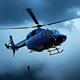 Helicopter Ride dream symbolism visualization