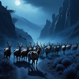 Herding Antelope