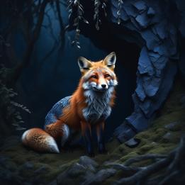 Hidden Fox dream symbolism visualization