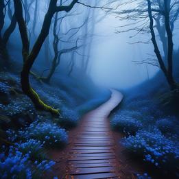 Hiking Trail dream symbolism visualization