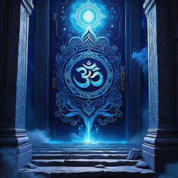 Hindu Om dream symbolism visualization