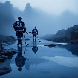 Hockey dream symbolism visualization
