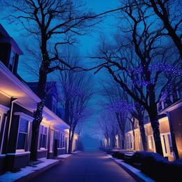 Holiday Lights dream symbolism visualization