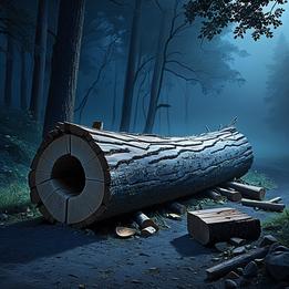 Hollowed-Out Log