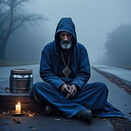 Homeless dream symbolism visualization