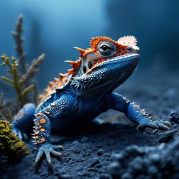 Horned Lizard dream symbolism visualization