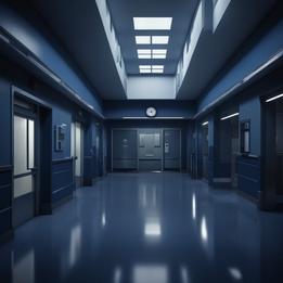 Hospital dream symbolism visualization