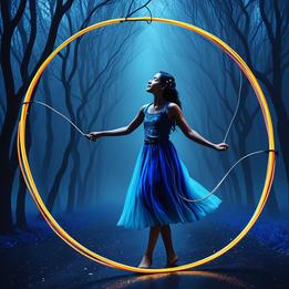 Hula Hoop dream symbolism visualization