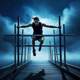 Hurdle dream symbolism visualization