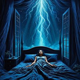 Hypnopompic dream symbolism visualization