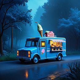Ice Cream Truck Toy dream symbolism visualization