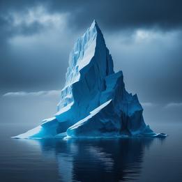 Iceberg dream symbolism visualization