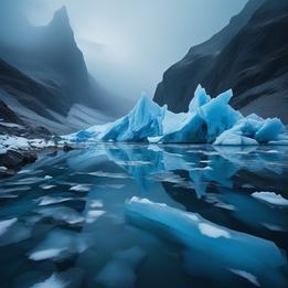 Icy Glacier dream symbolism visualization