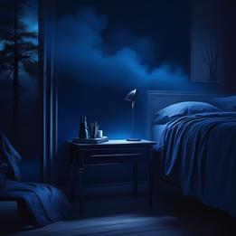 Illuminated Night Table dream symbolism visualization