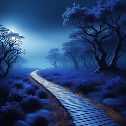 Illuminated Path dream symbolism visualization