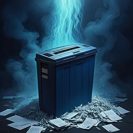 Imposter Paper Shredder