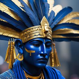 Inca Gold Mask dream symbolism visualization