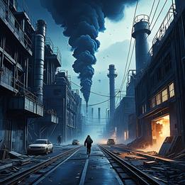 Industrial District dream symbolism visualization