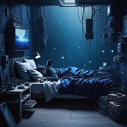 Interconnected Gadgets dream symbolism visualization