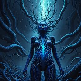 Intestinal dream symbolism visualization