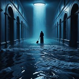 Inundation dream symbolism visualization