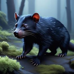 Inventive Tasmanian Devil dream symbolism visualization