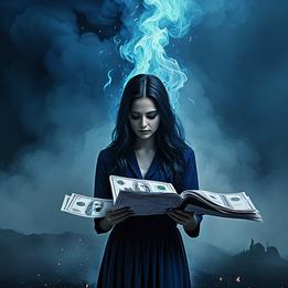 Invoice dream symbolism visualization