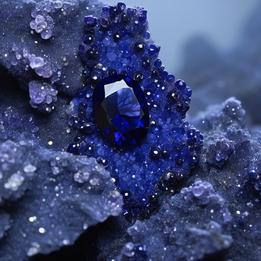 Iolite Gem dream symbolism visualization